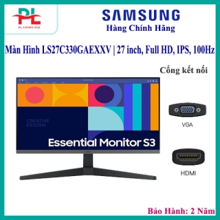 Màn Hình máy tính Samsung LS27C330GAEXXV | 27 inch, Full HD, IPS, 100Hz, 4ms, FreeSync - Hàng Chính Hãng