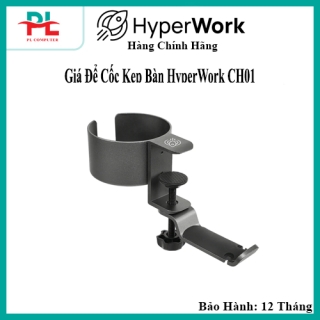 Giá để cốc kẹp bàn HyperWork CH01 - HÀNG CHÍNH HÃNG