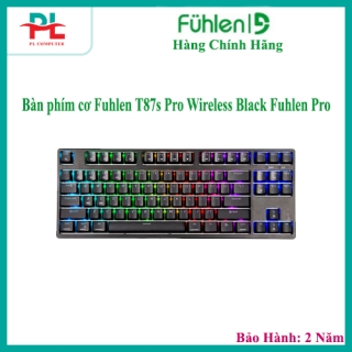 Bàn phím cơ Fuhlen T87s Pro Wireless Black Fuhlen Pro Red switch - Hàng Chính Hãng