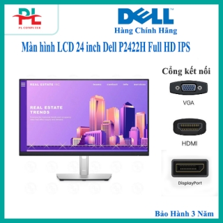 Màn hình LCD 24 inch Dell P2422H Full HD IPS - Hàng Chính Hãng