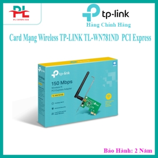 Card Mạng Wireless TP-LINK TL-WN781ND 150Mbps PCI Express - HÀNG CHÍNH HÃNG