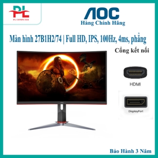 Màn hình Gaming AOC C27G2Z/74 | 27 inch, Full HD, VA, 240Hz, 0.5ms, cong - Hàng Chính Hãng