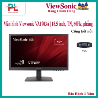 Màn hình Viewsonic VA1903A | 18.5 inch, TN, 60Hz, phẳng - Hàng Chính Hãng