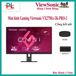 Màn hình Gaming Viewsonic VX2758A-2K-PRO-2 | 27 inch, 2K, IPS, 170Hz, 1ms - Hàng Chính Hãng