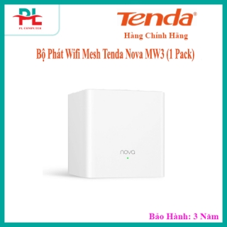 Bộ Phát Wifi Mesh Tenda Nova MW3 (1 Pack) - HÀNG CHÍNH HÃNG