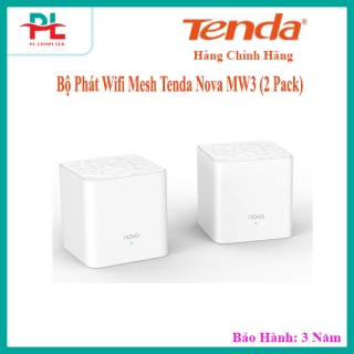 Bộ Phát Wifi Mesh Tenda Nova MW3 (2 Pack) - HÀNG CHÍNH HÃNG