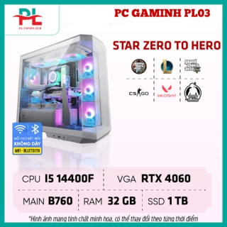 PC Gaming PL03  ZERO TO HERO | I5 12400F, RTX 4060, Intel