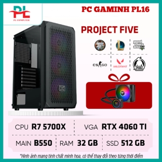 PC Gaming PL16 Project Five 16.16.32 | RTX 4060Ti, AMD