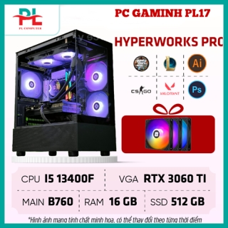 PC Creator-Gaming PL17 HYPERWORKS PRO | RTX 3060TI, Intel