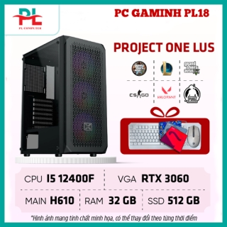 PC Gaming PL18 Project One Plus 12.12.32 | RTX 3060, Intel