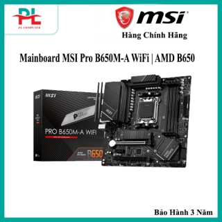 Mainboard MSI Pro B650M-A WiFi | AMD B650, Socket AM5, mATX, 4 khe DDR5 - Hàng Chính Hãng