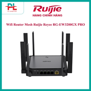 Bộ phát Wifi Router Mesh Ruijie Reyee RG-EW3200GX PRO - Hàng Chính Hãng