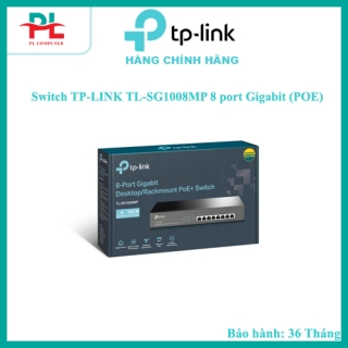 Switch TP-LINK TL-SG1008MP 8 port Gigabit (POE) - Hàng Chính Hãng