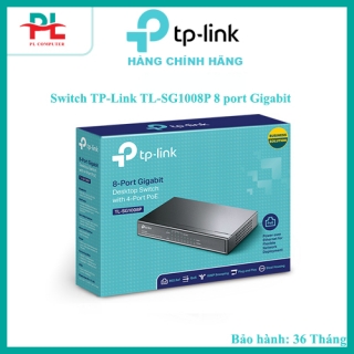 Switch TP-Link TL-SG1008P 8 port Gigabit - Hàng Chính Hãng
