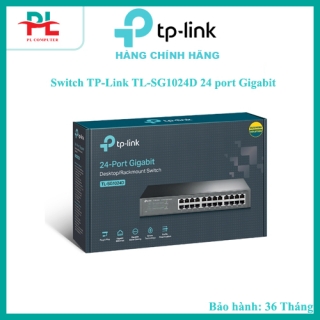 Switch TP-Link TL-SG1024D 24 port Gigabit - Hàng Chính Hãng
