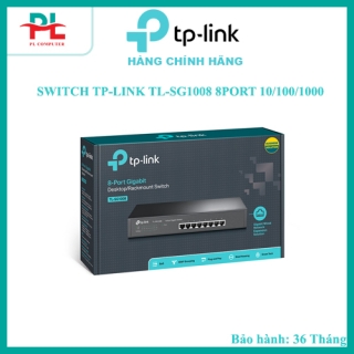 SWITCH TP-LINK TL-SG1008 8PORT 10/100/1000 - Hàng Chính Hãng