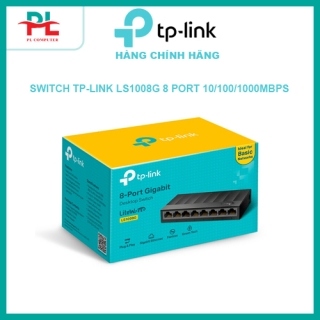 Thiết bị mạng/Switch TP-Link LS1008G 8-Port 10/100/1000Mbps -Hàng Chính Hãng