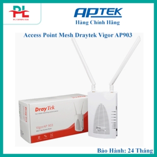 Access Point Mesh Draytek Vigor AP903 (1267 Mbps/ Wifi 5/ 2.4/5 Ghz) - Hàng Chính Hãng