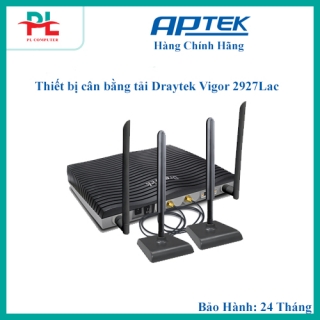 Router Cân Bằng Tải 3G/4G/LTE DrayTek Vigor2927Lac (5 x 1 Gbps LAN, 1 x 1 Gbps WAN, 1 x 1 Gbps LAN/WAN) - Chính Hãng