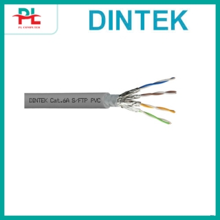 Cáp mạng Dintek CAT.6A S/FTP (1105-06027, 305 mét/cuộn) - Hàng Chính Hãng