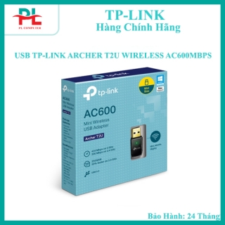 USB TP-LINK ARCHER T2U WIRELESS AC600MBPS - HÀNG CHÍNH HÃNG