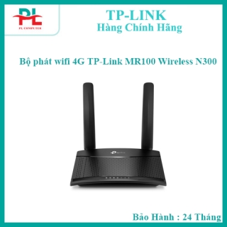 Bộ phát wifi 4G TP-Link MR100 Wireless N300 - Hàng Chính Hãng