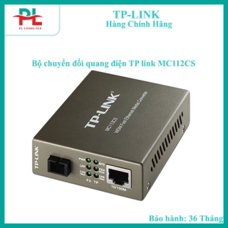 Bộ chuyển đổi quang điện TP link MC112CS - Hàng Chính Hãng