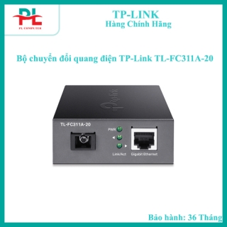 Bộ chuyển đổi quang điện TP-Link TL-FC311A-20 gigabit 100/1000Mbps - Hàng Chính Hãng