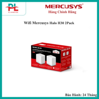 Bộ Phát Wifi Mesh Mercusys Halo H30 2 Pack - Hàng Chính Hãng