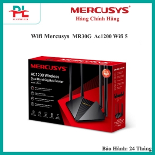 Bộ phát Wifi chuẩn AC1200 Mercusys MR30G Wifi 5 - Hàng Chính Hãng