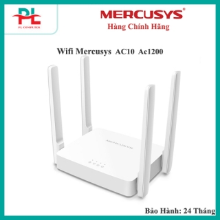 BỘ PHÁT WIFI MERCUSYS AC10 Tộc độ AC1200Mbps Chính Hãng