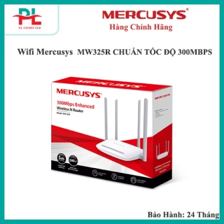 Bộ Phát Wifi Mercusys MW325R Chuẩn Tốc Độ 300Mbps - Hàng Chính Hãng