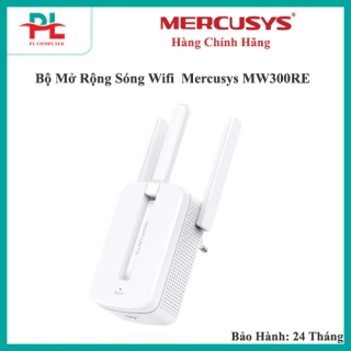 Bộ Kích Sóng Wifi Mercusys MW300RE - Hàng Chính Hãng