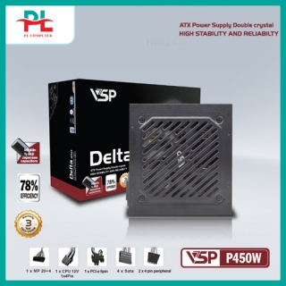 Nguồn VSP DELTA P450W - Hàng Chính Hãng Vsp