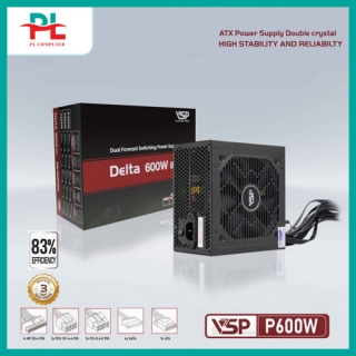 Nguồn VSP DELTA P600W - Hàng Chính Hãng Vsp