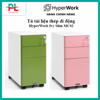 Tủ tài liệu thép di động HyperWork Ivy Slim MC02 - Hàng Chính Hãng