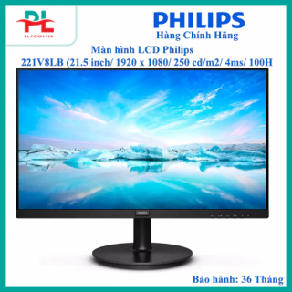 Màn hình LCD Philips 221V8LB (21.5 inch/ 1920 x 1080/ 250 cd/m2/ 4ms/ 100Hz) - Hàng Chính Hãng