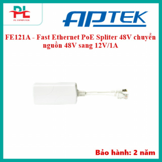 FE121A - Fast Ethernet PoE Spliter 48V chuyển nguồn 48V sang 12V/1A