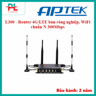 L300 - Router 4G/LTE bán công nghiệp, WiFi chuẩn N 300Mbps