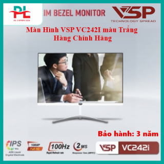 Màn Hình VSP VC242I màu Trắng - Hàng Chính Hãng