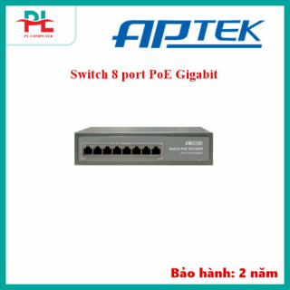 Switch 8 port PoE Gigabit