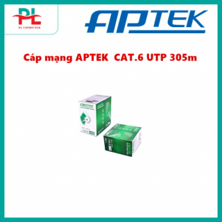 Cáp mạng APTEK  CAT.6 UTP 305m