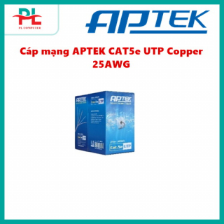 Cáp mạng APTEK CAT5e UTP Copper 25AWG