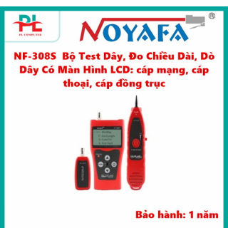 NF-308S  Bộ Test Dây, Đo Chiều Dài, Dò Dây Có Màn Hình LCD: cáp mạng, cáp thoại, cáp đồng trục