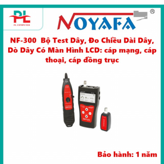 NF-300  Bộ Test Dây, Đo Chiều Dài Dây, Dò Dây Có Màn Hình LCD: cáp mạng, cáp thoại, cáp đồng trục