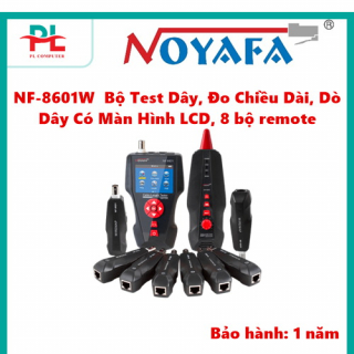 NF-8601W  Bộ Test Dây, Đo Chiều Dài, Dò Dây Có Màn Hình LCD, 8 bộ remote