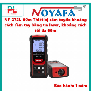 NF-272L-60m Thiết bị cầm tayđo khoảng cách cầm tay bằng tia laser, khoảng cách tối đa 60m