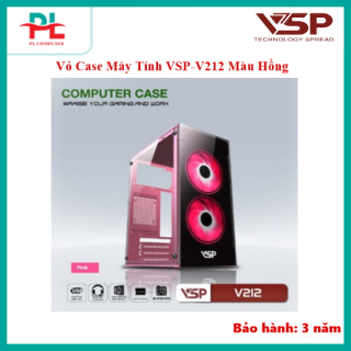 Vỏ Case Máy Tính VSP-V212 Màu Hồng