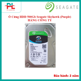 Ổ Cứng HDD 500Gb Seagate Skyhawk (Purple) HÀNG CÔNG TY