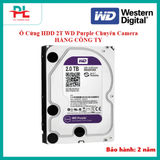 Ổ Cứng HDD 2T WD Purple Chuyên Camera HÀNG CÔNG TY